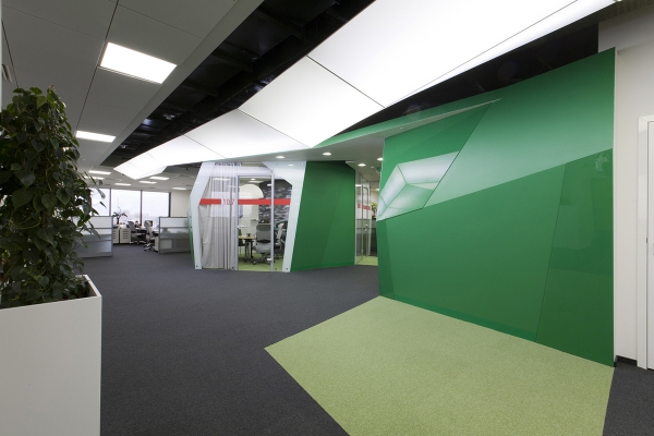 Castrol 辦公室裝修設(shè)計案例-第1張圖片-上海古都建筑設(shè)計集團(tuán)