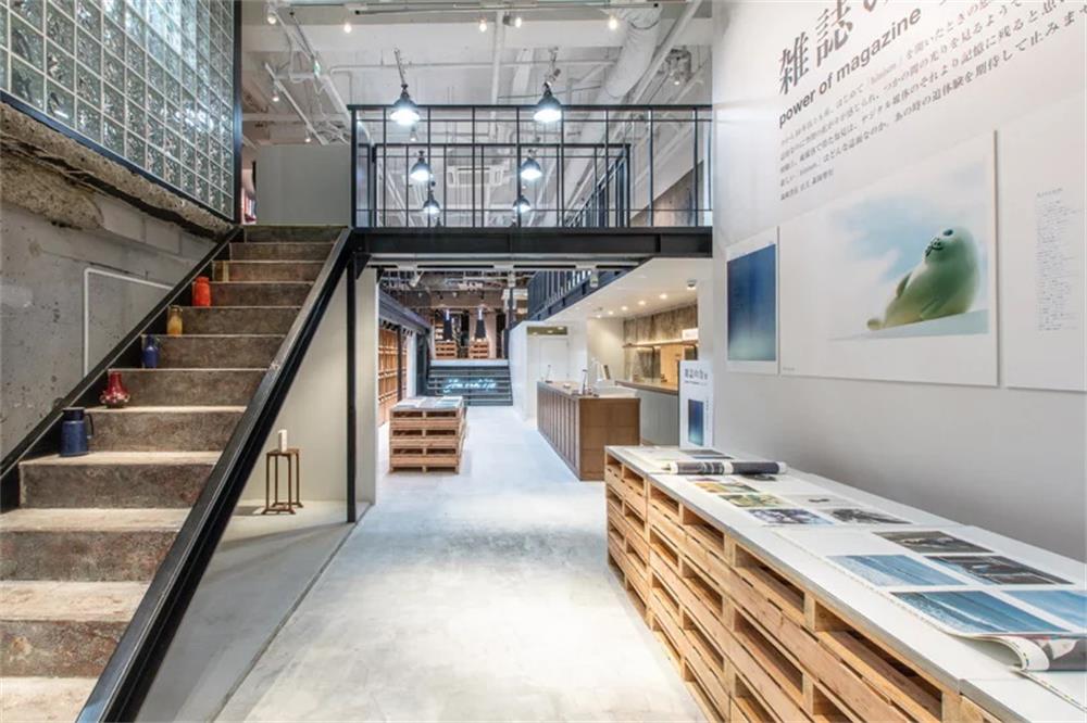 黃浦區(qū)Loft工業(yè)風書店裝修設(shè)計-第1張圖片-上海古都建筑設(shè)計集團